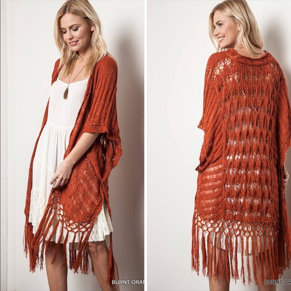 Summer crochet sweater